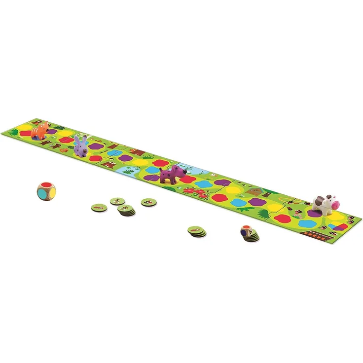 Djeco 84272 Little Circuit, Multicolour