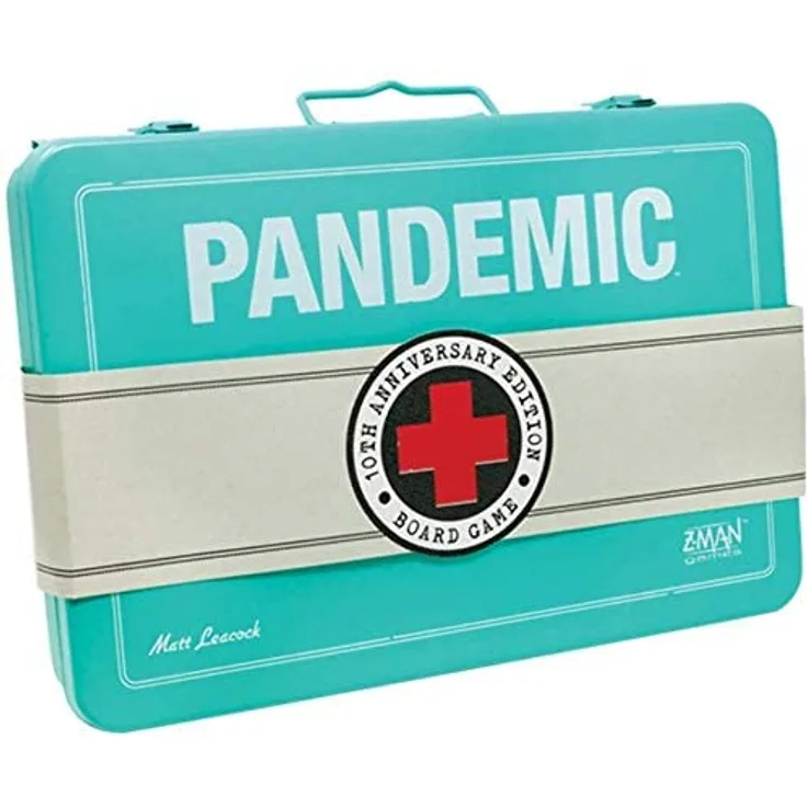 Z-Man Games ZMGZM7102 Pandemic Box zum 10. Hochzeitstag