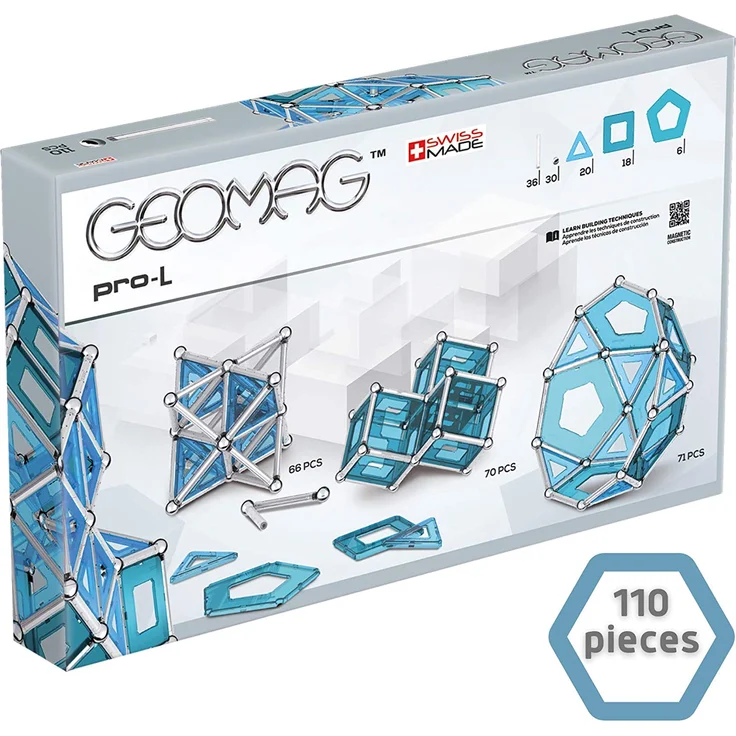 Geomag Magnetic blocks Pro-L 110 elements – Bild 2