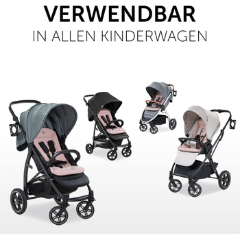 Kinderwagen Sitzauflage - Atmungsaktiv & Bequem, Passt Auch Für Autositz Und Hochstuhl
