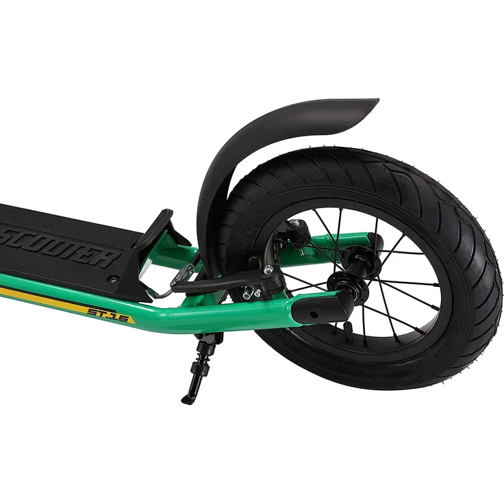 BIKESTAR Tretroller Kinderroller ab 8 Jahre | 16 Zoll New Gen Sport | Grün – Bild 5