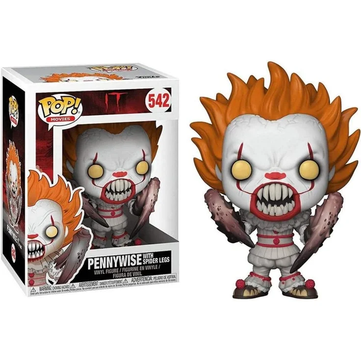 Pennywise ES Spider Legs Funko Pop! Figur als Geschenkidee | 9cm – Bild 1