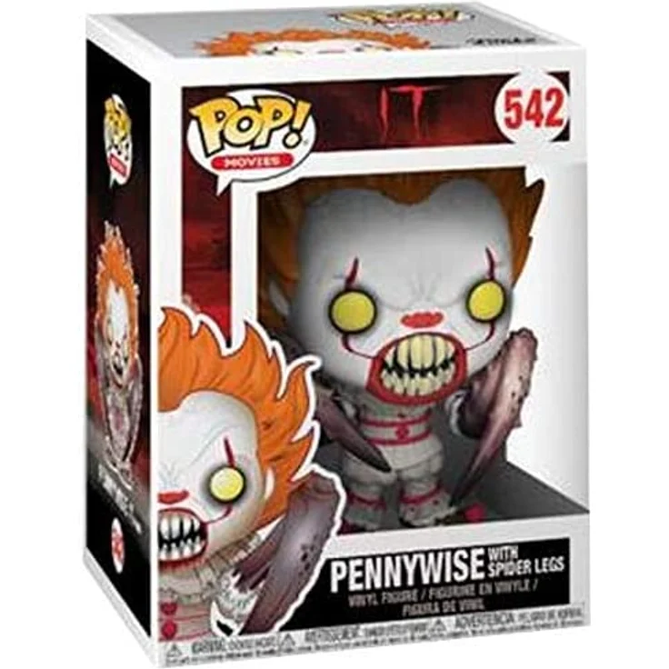 Pennywise ES Spider Legs Funko Pop! Figur als Geschenkidee | 9cm – Bild 3