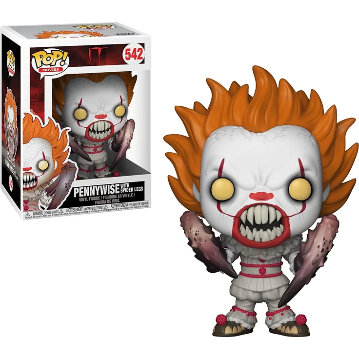 Pennywise ES Spider Legs Funko Pop! Figur als Geschenkidee | 9cm – Bild 2