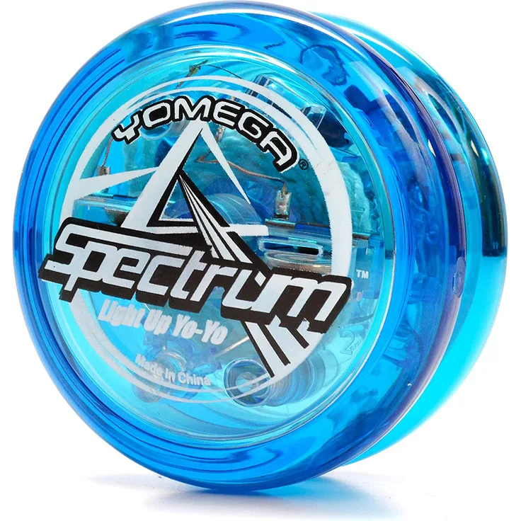 Yomega Spectrum beleuchtet den Fireball-Transaxle YoYo mit LED-Leuchten für mittlere, fortgeschrittene und Profi Level Seitentrickspiele + zusätzliche 2 Seiten
