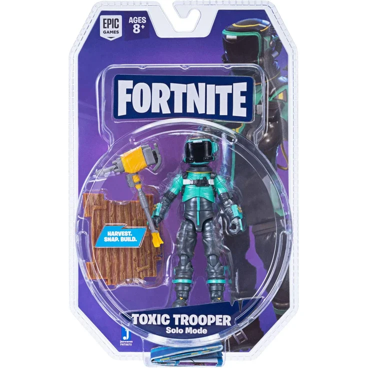 Jazwares - Fortnite FNT0075 Toxic Trooper - Solo Modus - Spielfigur – Bild 1