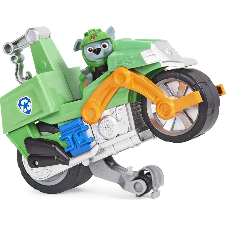 Spin Master - Paw Patrol - Moto Pups - Rocky Deluxe Vehicle – Bild 4