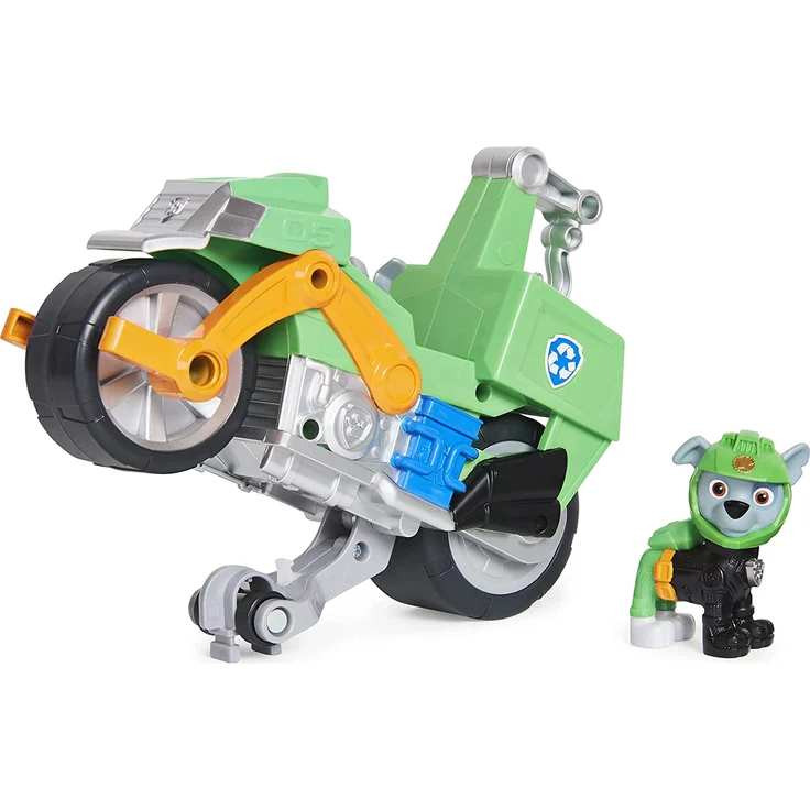Spin Master - Paw Patrol - Moto Pups - Rocky Deluxe Vehicle – Bild 1