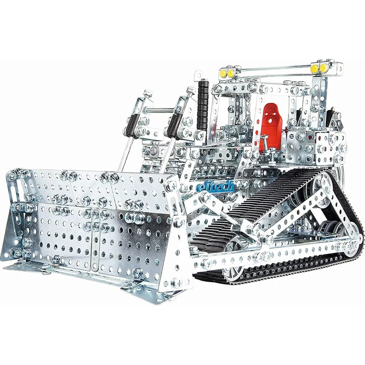 Eitech Metallbaukasten Mega-Raupe / Kettenbagger – Bild 1