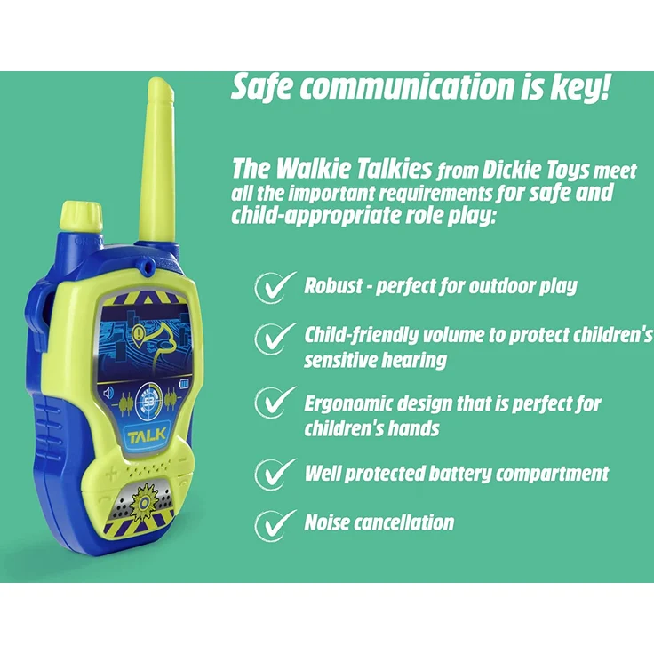 Dickie Toys 201118197 Walkie Talkie Police – Bild 2