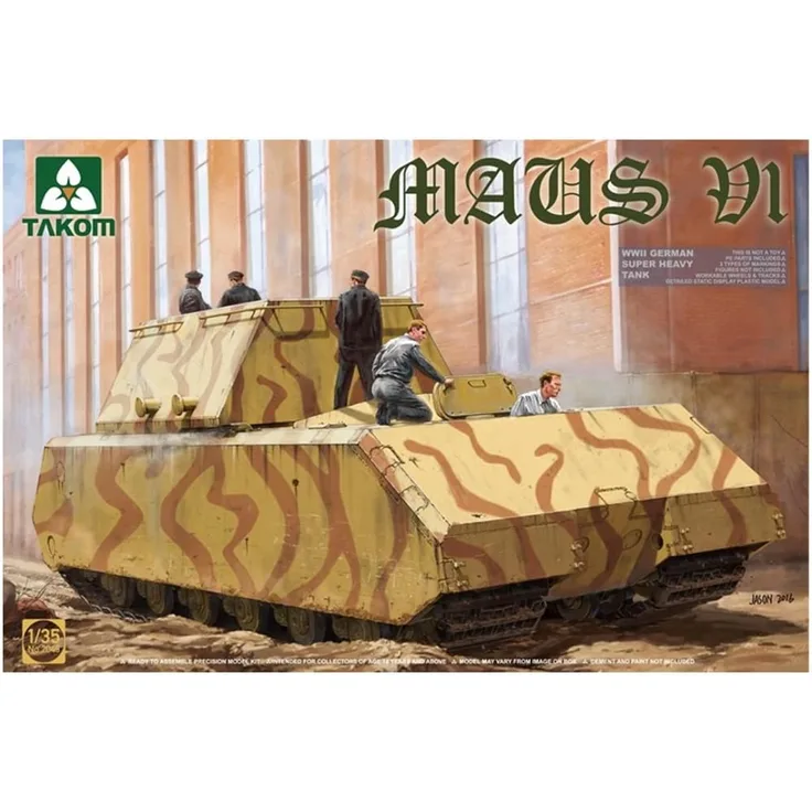 Takom TAK2049 WWII German Super Heavy Tank Maus V1
