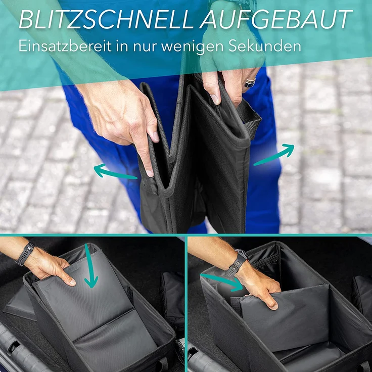 LIONSTRONG Rücksitz Organizer zum Schutz ihrer Autositze, Rückenlehnenschutz aus wasserdichtem Stoff (Box) – Bild 3