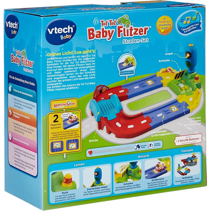 Vtech Baby 80-127804 - Tut Tut Baby Flitzer - Straßen-Set – Bild 2