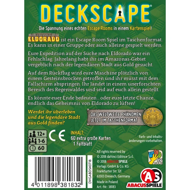 Deckscape: Das Geheimnis von Eldorado – Bild 2