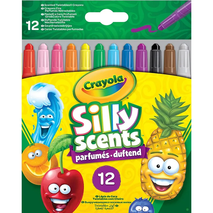 Crayola Silly Scents 12 Duft Twist Wachsmalstifte