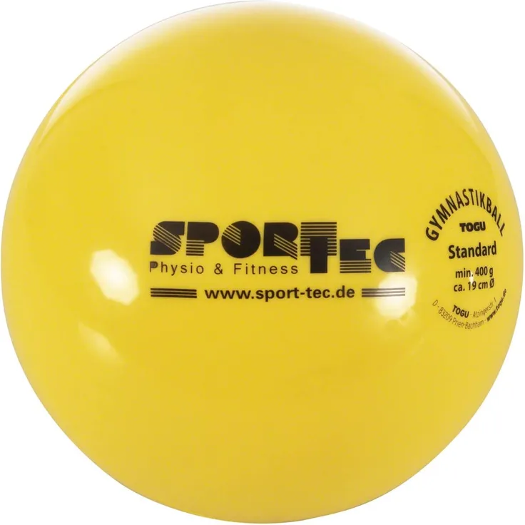 Kübler Sport® Gymnastikball, Gelb, 19 cm