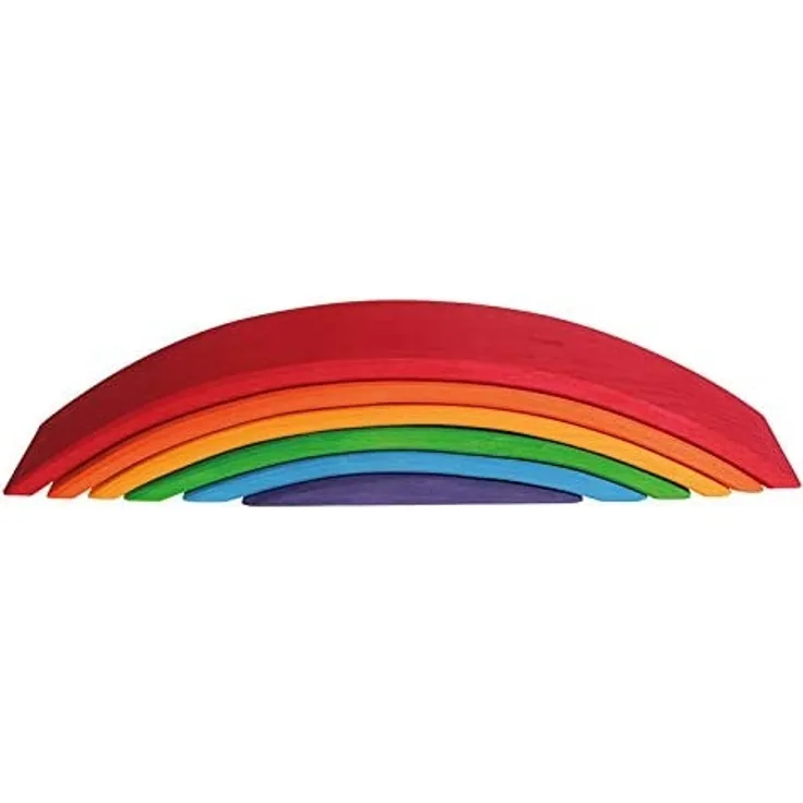 Regenbogen Brücke-bunt (ohne Fahrzeuge)