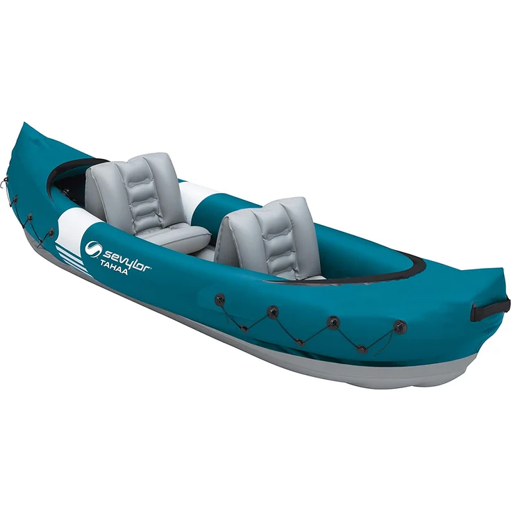 Sevylor 'Tahaa', Schlauchboot, 2-Sitzer, max. Belastbarkeit 160 kg, 315 x 84 cm (LxB), blau – Bild 1