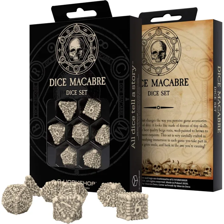 Dice Macabre Set