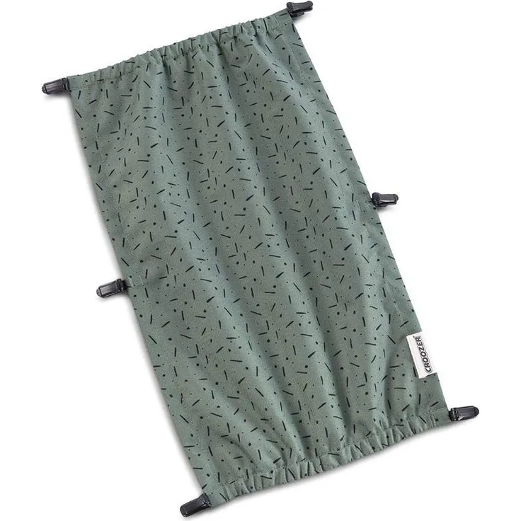 CROOZER Sonnenschutz für Kid 1 Modelle ab 2014 Jungle Green/Black