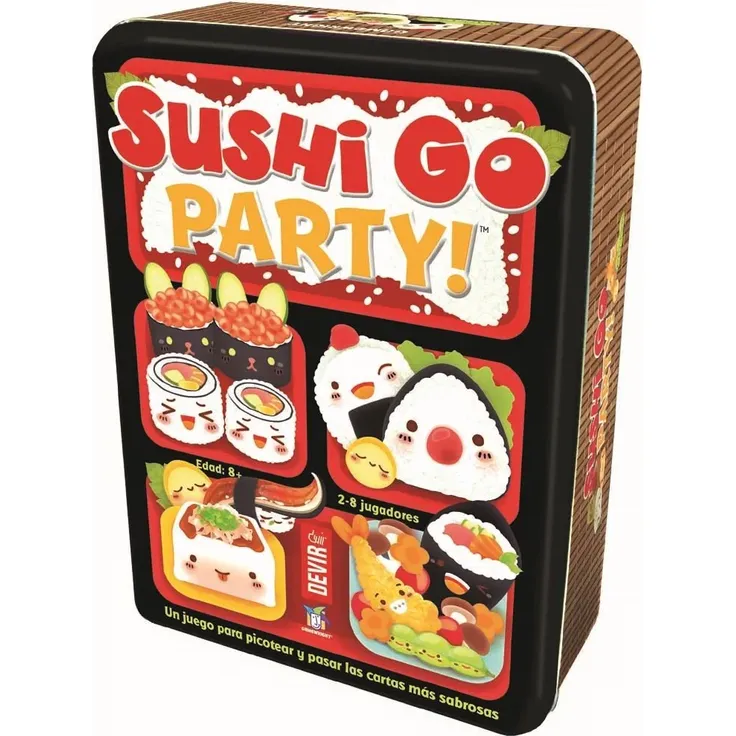 Devir - Sushi Go Party: Ausgabe in Spanisch, Brettspiel (bgsgparty)