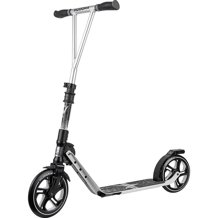 HUDORA Jugendliche & Erwachsene BigWheel Generation V 230 Scooter Roller Big Wheel, anthrazit – Bild 1