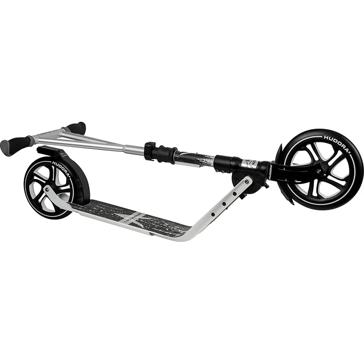 HUDORA Jugendliche & Erwachsene BigWheel Generation V 230 Scooter Roller Big Wheel, anthrazit – Bild 3