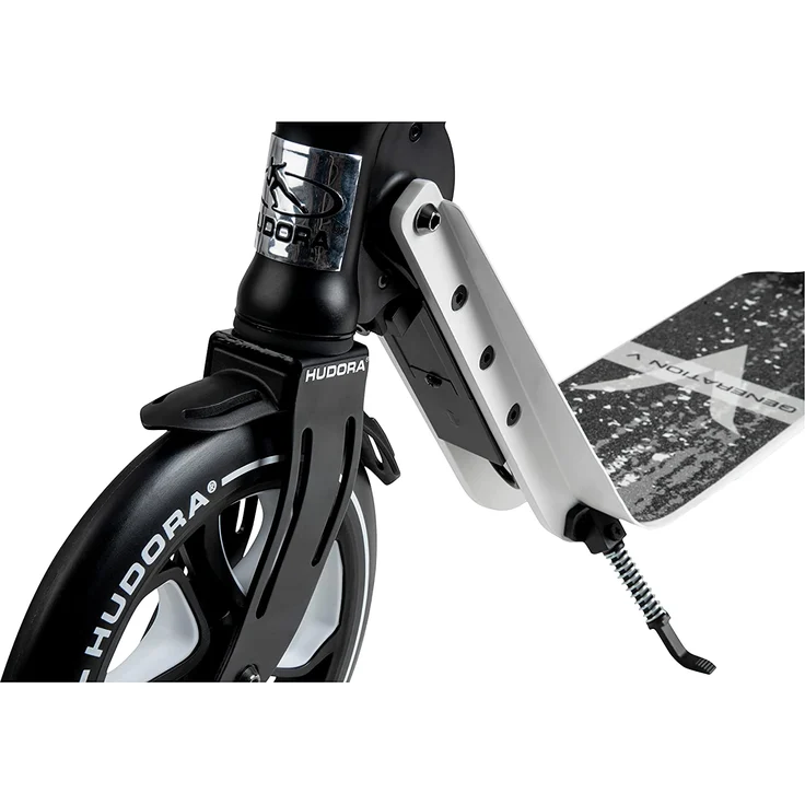 HUDORA Jugendliche & Erwachsene BigWheel Generation V 230 Scooter Roller Big Wheel, anthrazit – Bild 2