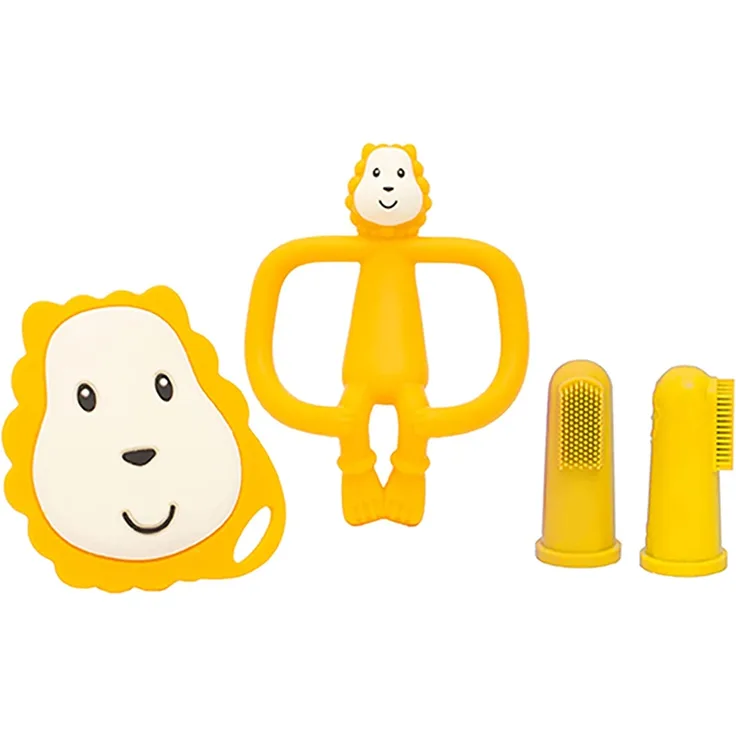 Matchstick Monkey Beißring 'Ludo Löwe' Starter Set 4-teilig