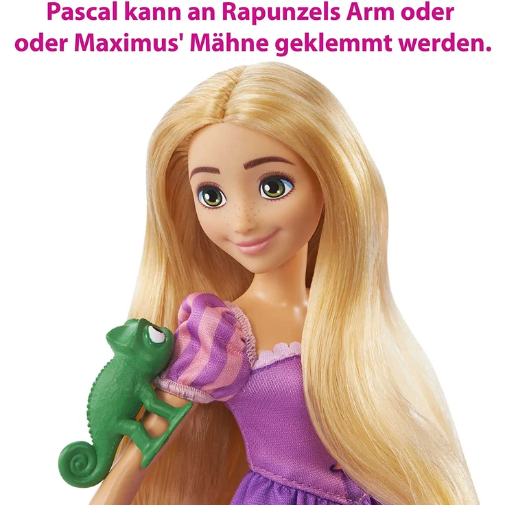 Mattel HLW23 Disney Princess Rapunzel & Maximus Forever Spielset – Bild 6