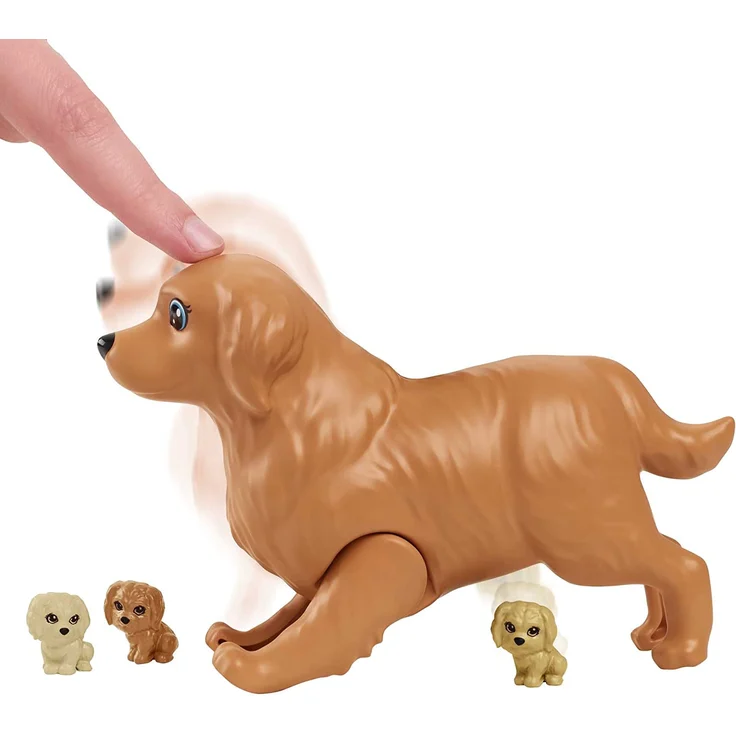 Mattel - Barbie Puppe mit Hund & Welpen – Bild 3