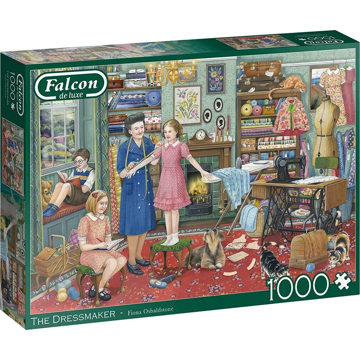 Falcon 11378 Fiona Osbaldstone Die Schneiderin 1000 Teile Puzzle