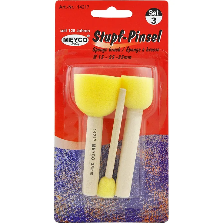 Stupfpinsel 3 Set