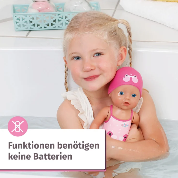 Zapf 834060 BABY born My First Swim Girl 30cm – Bild 7
