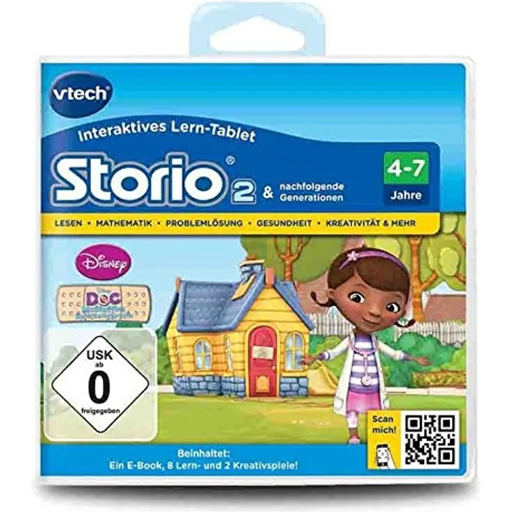 VTech 80-232104 - Lernspiel Doc McStuffins (Storio 2, Storio 3S)