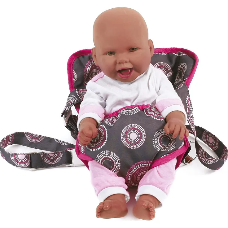 Bayer Chic 2000 782 87 Puppen-Tragegurt, Puppentrage, pink