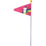 Bike Fashion Sicherheitswimpel Einhorn Pink