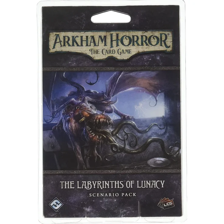 Fantasy Flight Games FFGAHC18 The Labyrinths of Lunacy: Arkham Horror LCG Exp, Mehrfarbig – Bild 1