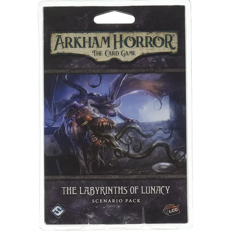 Fantasy Flight Games FFGAHC18 The Labyrinths of Lunacy: Arkham Horror LCG Exp, Mehrfarbig
