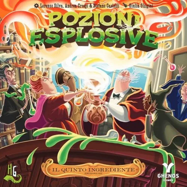 Horrible Games - Das fünfte Zutat Erweiterung für Spiel POZIONI Explosionsfähige, peqi