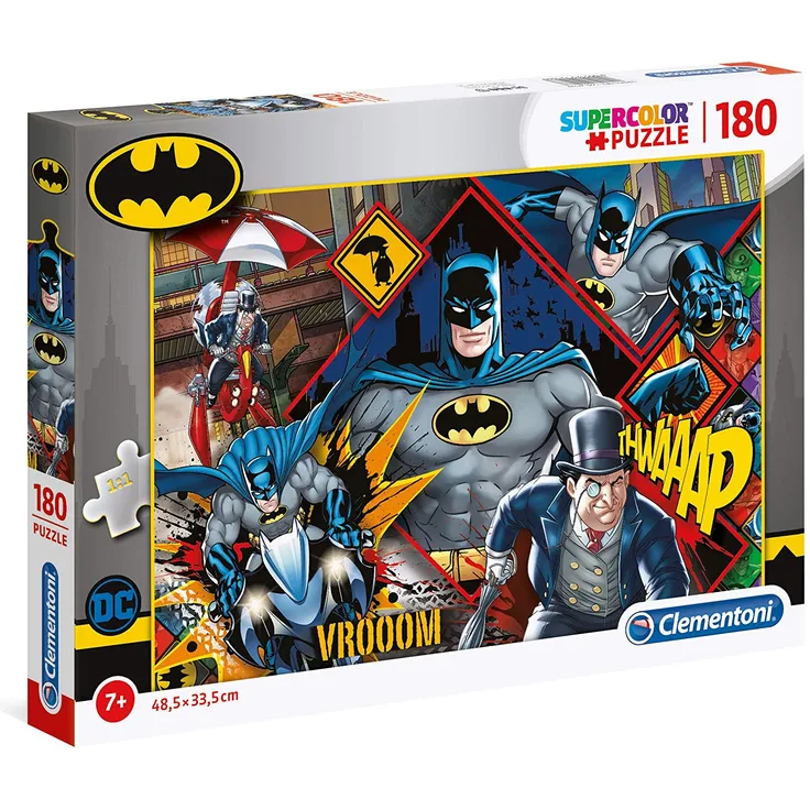 Clementoni Puzzle Supercolor - Batman 180 Teile