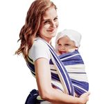 Didymos 315002 Babytragetuch, Modell Standard blau, Größe 2