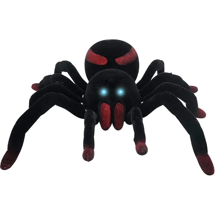 Lexibook, Ferngesteuerte realistische Tarantel/Spinne, 8 haarige Beine, 2 Mandibeln, Lichteffekte in den Augen, inkl. Fernbedienung, SPIDER01 – Bild 2