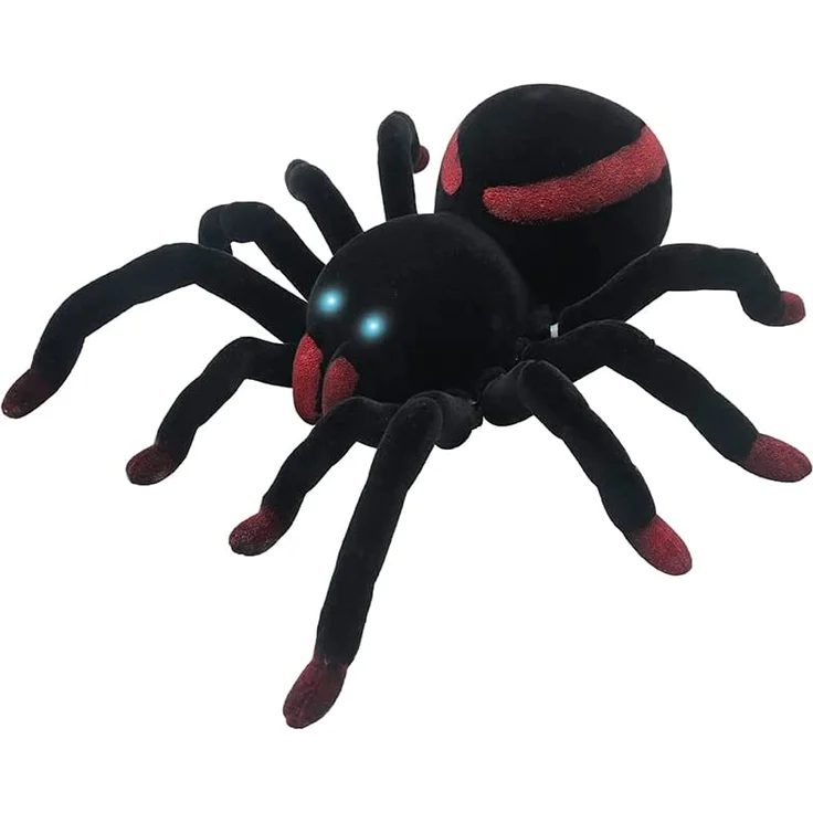 Lexibook, Ferngesteuerte realistische Tarantel/Spinne, 8 haarige Beine, 2 Mandibeln, Lichteffekte in den Augen, inkl. Fernbedienung, SPIDER01 – Bild 3