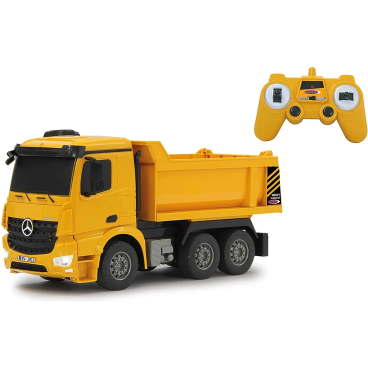 rC Mercedes-Benz Arocs Muldenkipper 2,4 GHz gelb 1:26 – Bild 1