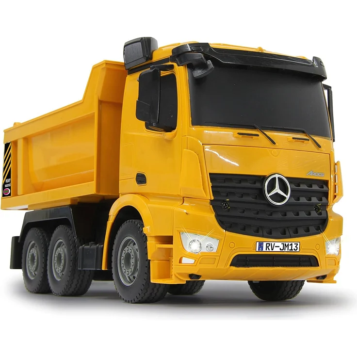 rC Mercedes-Benz Arocs Muldenkipper 2,4 GHz gelb 1:26 – Bild 5