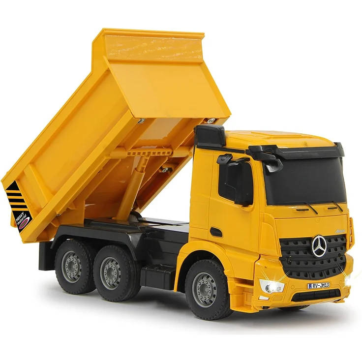 rC Mercedes-Benz Arocs Muldenkipper 2,4 GHz gelb 1:26 – Bild 7