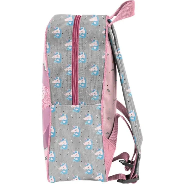 Mädchen Rucksack 4tlg. mit Brotbox und Trinkflasche UNICORN / EINHORN Kindergarten Set – Bild 5