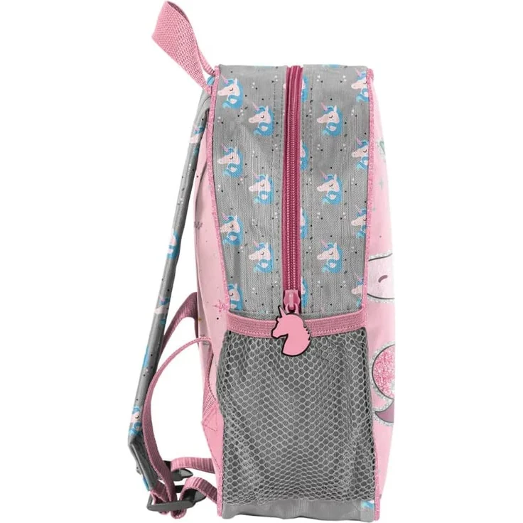 Mädchen Rucksack 4tlg. mit Brotbox und Trinkflasche UNICORN / EINHORN Kindergarten Set – Bild 4