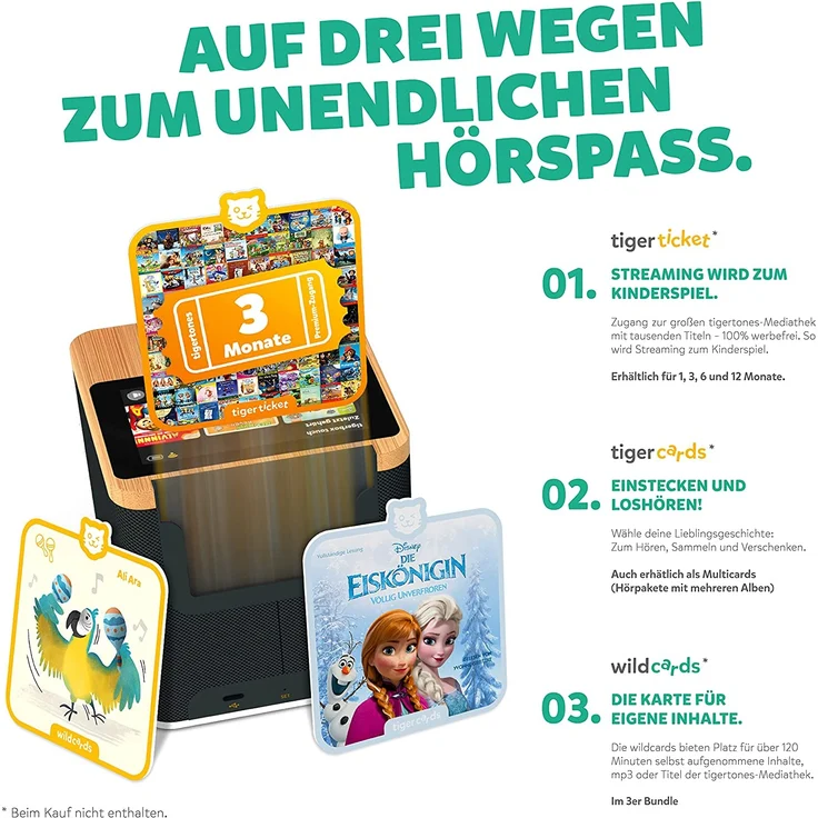 Tiger Media 'tigerbox TOUCH', ab 3 Jahren, inkl. Startpaket, mit Touchdisplay, Stereo-Klang und Nachtlicht, schwarz – Bild 5